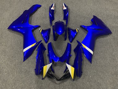 2011-2024 Suzuki Branded Deep Blue Suzuki GSXR 600-750 Motorcycle Fairings
