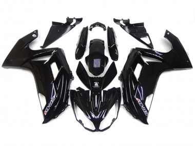 2012-2014 Gloss Black Kawasaki ER6F Motorcycle Fairings