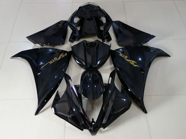 2012-2014 Gloss Black Yamaha R1 Motorcycle Fairings
