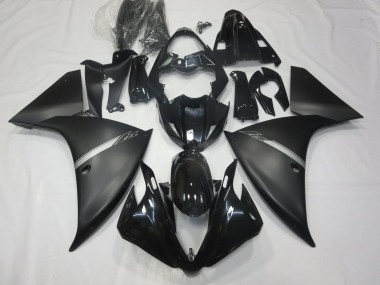 2012-2014 Matte Black Yamaha R1 Motorcycle Fairings