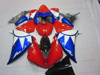 2012-2014 Red White Blue Yamaha R1 Motorcycle Fairings