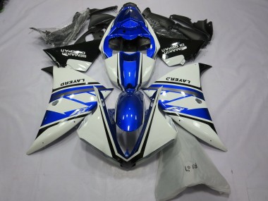 2012-2014 Silver White Yamalube Yamaha R1 Motorcycle Fairings