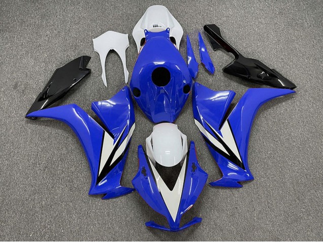 2012-2016 Blue with White Honda CBR1000RR Motorcycle Fairings 2012-2016 Blue with White Honda CBR1000RR Motorcycle Fairings