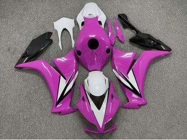 2012-2016 Pink with White Honda CBR1000RR Motorcycle Fairings