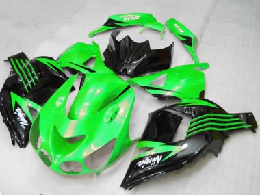 2012-2021 Green Kawasaki ZX14R Motorcycle Fairings