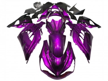 2012-2021 Mood Purple Gloss Kawasaki ZX14R Motorcycle Fairings