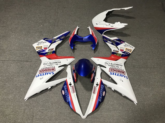 2013-2016 Gloss White Triumph Daytona 675 Motorcycle Fairings 2013-2016 Gloss White Triumph Daytona 675 Motorcycle Fairings