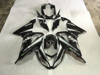 2013-2018 Black Ninja Kawasaki ZX6R Motorcycle Fairings