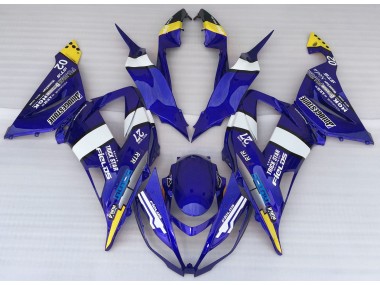 2013-2018 Blue Style Kawasaki ZX6R Motorcycle Fairings