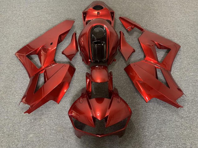 2013-2023 Candy Red and Black Honda CBR600RR Motorcycle Fairings 2013-2023 Candy Red and Black Honda CBR600RR Motorcycle Fairings