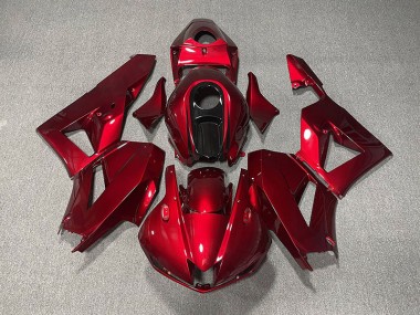 2013-2023 Deep Red Honda CBR600RR Motorcycle Fairings
