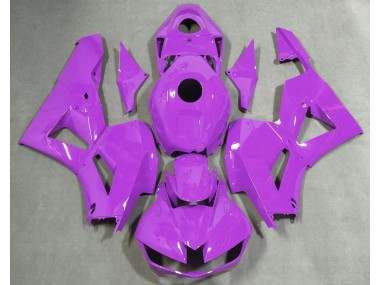 2013-2023 Gloss Purple Plain Honda CBR600RR Motorcycle Fairings