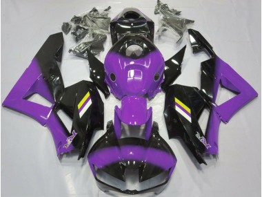 2013-2023 Gloss Purple and Black Fade Honda CBR600RR Motorcycle Fairings