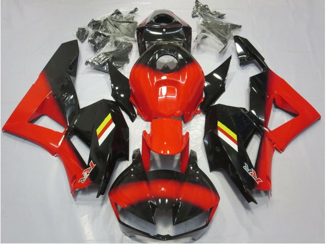 2013-2023 Gloss Red and Black Honda CBR600RR Motorcycle Fairings