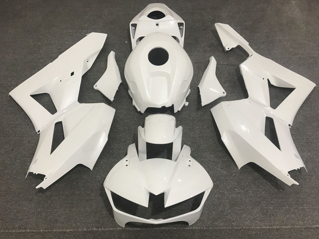 2013-2023 Gloss White Honda CBR600RR Motorcycle Fairings 2013-2023 Gloss White Honda CBR600RR Motorcycle Fairings