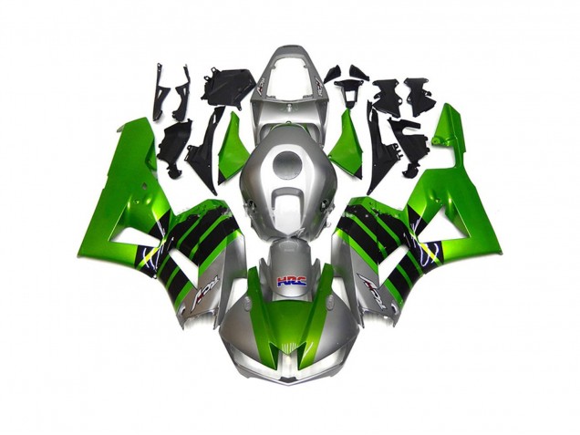 2013-2023 Green HRC Honda CBR600RR Motorcycle Fairings