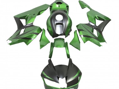 2013-2023 Lizard Green and Matte Black Honda CBR600RR Motorcycle Fairings
