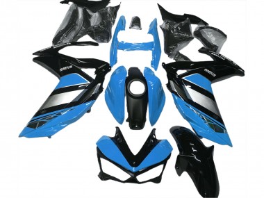 2015-2018 Light Blue Yamalube Yamaha R3 Motorcycle Fairings