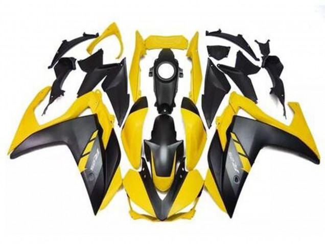 2015-2018 Yellow and Black Yamaha R3 Motorcycle Fairings 2015-2018 Yellow and Black Yamaha R3 Motorcycle Fairings