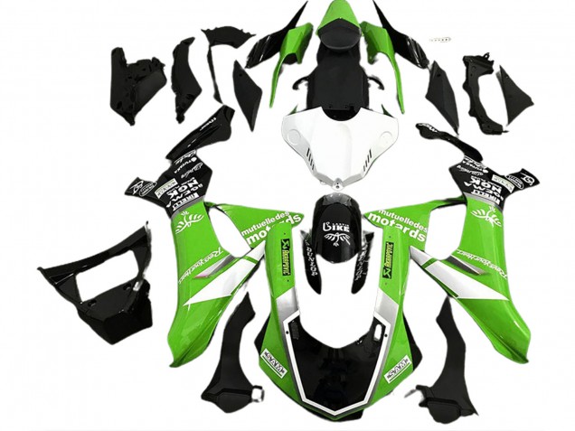 2015-2019 Gloss Green Logo Style Yamaha R1 Motorcycle Fairings 2015-2019 Gloss Green Logo Style Yamaha R1 Motorcycle Fairings