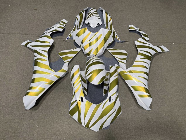 2015-2019 Gold Zebra Yamaha R1 Motorcycle Fairings