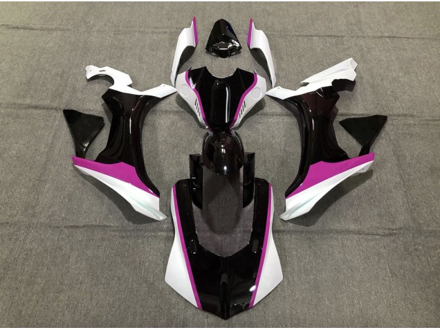 2015-2019 Pink Black and White Yamaha R1 Motorcycle Fairings