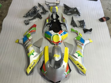 2015-2019 Silver Yamaha R1 Motorcycle Fairings