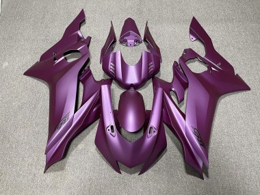 2017-2021 Dark Purple Matte Yamaha R6 Motorcycle Fairings
