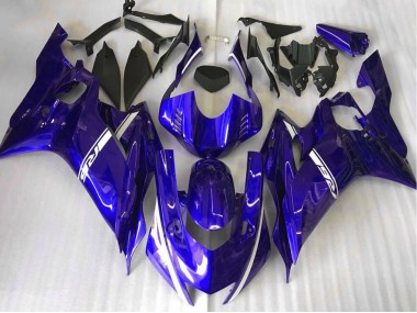 2017-2021 Deep Blue Yamaha R6 Motorcycle Fairings