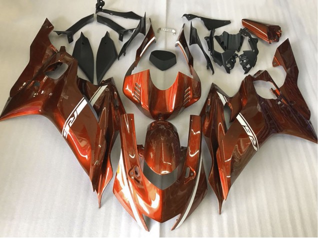 2017-2021 Deep Orange Yamaha R6 Motorcycle Fairings 2017-2021 Deep Orange Yamaha R6 Motorcycle Fairings
