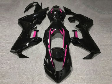 2017-2023 Gloss Black & Pink Lining Honda CBR1000RR Motorcycle Fairings