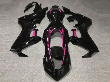 2017-2023 Gloss Black & Pink Lining Honda CBR1000RR Motorcycle Fairings