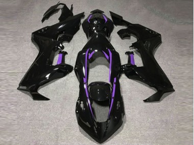 2017-2023 Gloss Black & Purple Lining Honda CBR1000RR Motorcycle Fairings