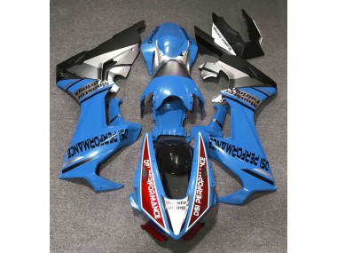 2017-2023 Gloss Blue & Red Honda CBR1000RR Motorcycle Fairings