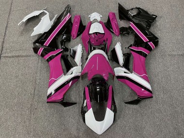 2017-2023 Gloss Pink White and Black Honda CBR1000RR Motorcycle Fairings