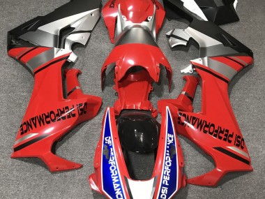 2017-2023 Gloss Red & Blue Honda CBR1000RR Motorcycle Fairings