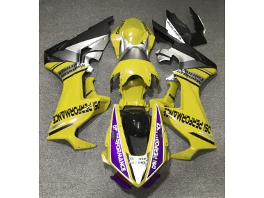 2017-2023 Gloss Yellow & Purple Honda CBR1000RR Motorcycle Fairings