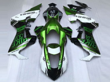 2017-2023 Green & White Custom Honda CBR1000RR Motorcycle Fairings