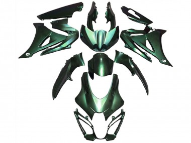 2017-2023 Matte Green Suzuki GSXR 1000 Motorcycle Fairings