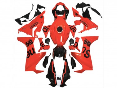 2017-2023 Red Street Flava Honda CBR1000RR Motorcycle Fairings