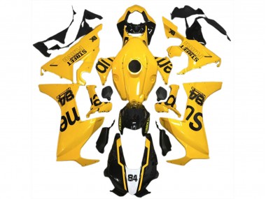 2017-2023 Yellow Street Flava Honda CBR1000RR Motorcycle Fairings