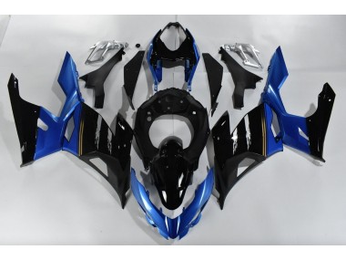 2018-2023 Blue and Black Kawasaki Ninja 400 Motorcycle Fairings