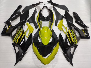 2018-2023 Gloss Yellow Kawasaki Ninja 400 Motorcycle Fairings