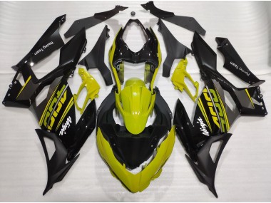 2018-2023 Gloss Yellow Kawasaki Ninja 400 Motorcycle Fairings