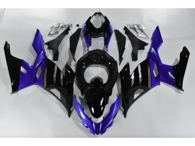 2018-2023 Purple and Black Kawasaki Ninja 400 Motorcycle Fairings