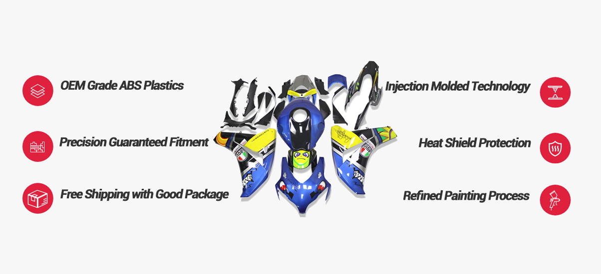 Best Aftermarket Motorcycle Fairings | Fairing Will UK Official